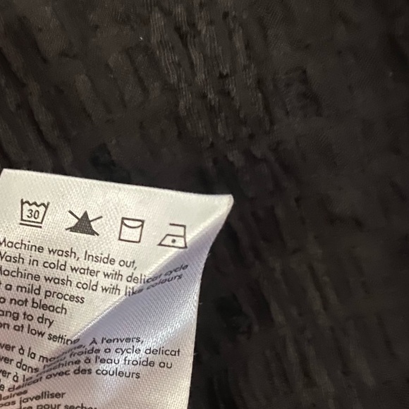 Black Textured Top - Picture 8 of 11